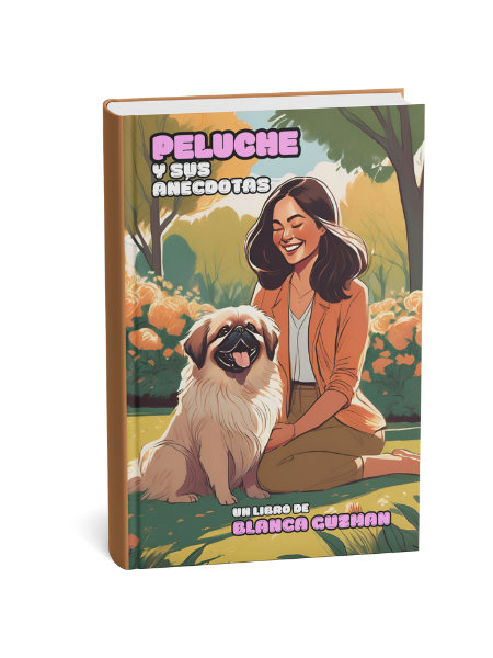 Peluche y sus anecdotas - Blanca Guzman -Tapa dura - Disponible en amazon kdp