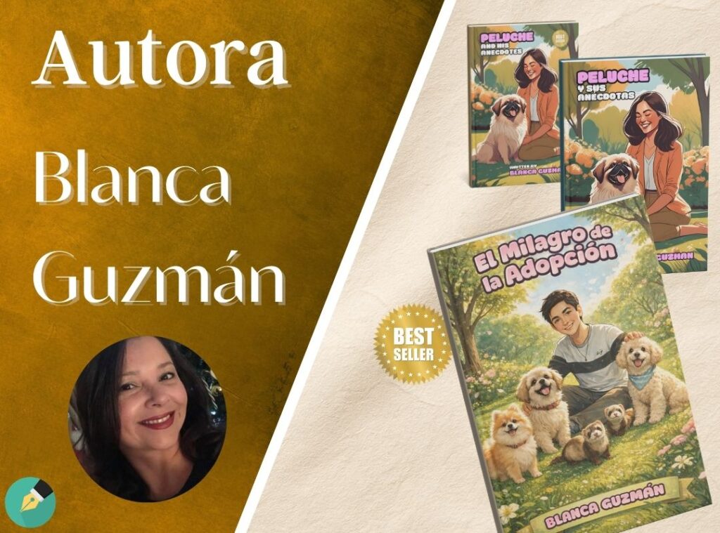Blanca Guzmán Autora best seller de Peñuche y sus anecdotas y El milagro de la adopción