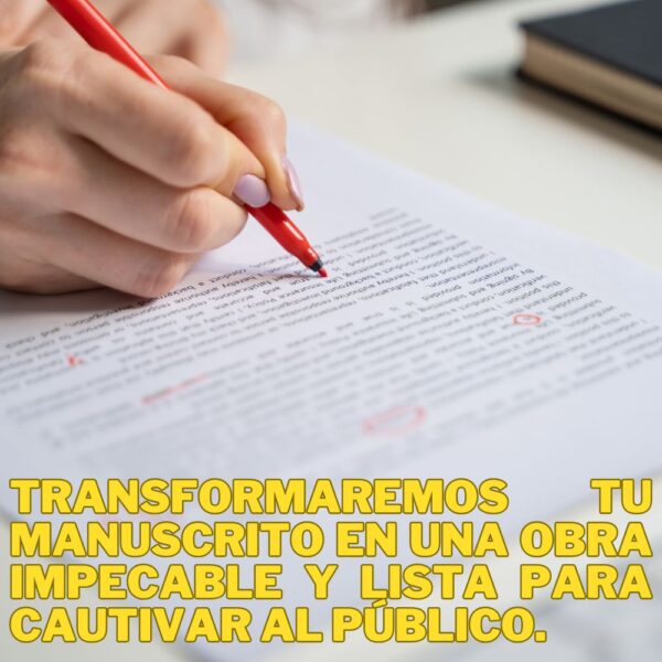 corregimos tu manuscrito, para convertira en una obra impecable