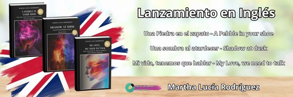 Martha Lucía Rodríguez autora de Una piedra en el zapato, Una sombra al atardecer y Mi vida, tenemos que hablar