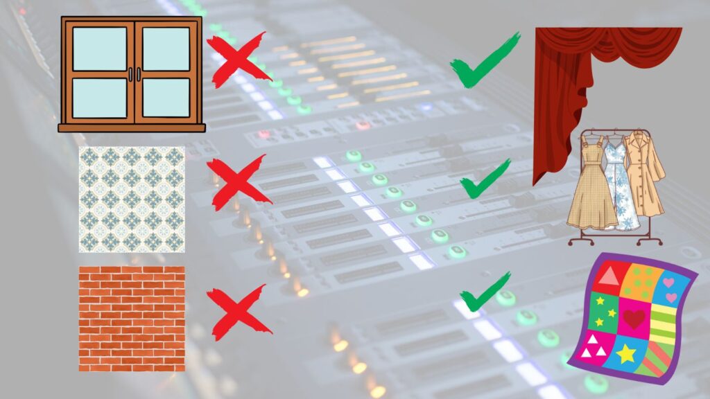evita la reverberancia al grabar audiolibros