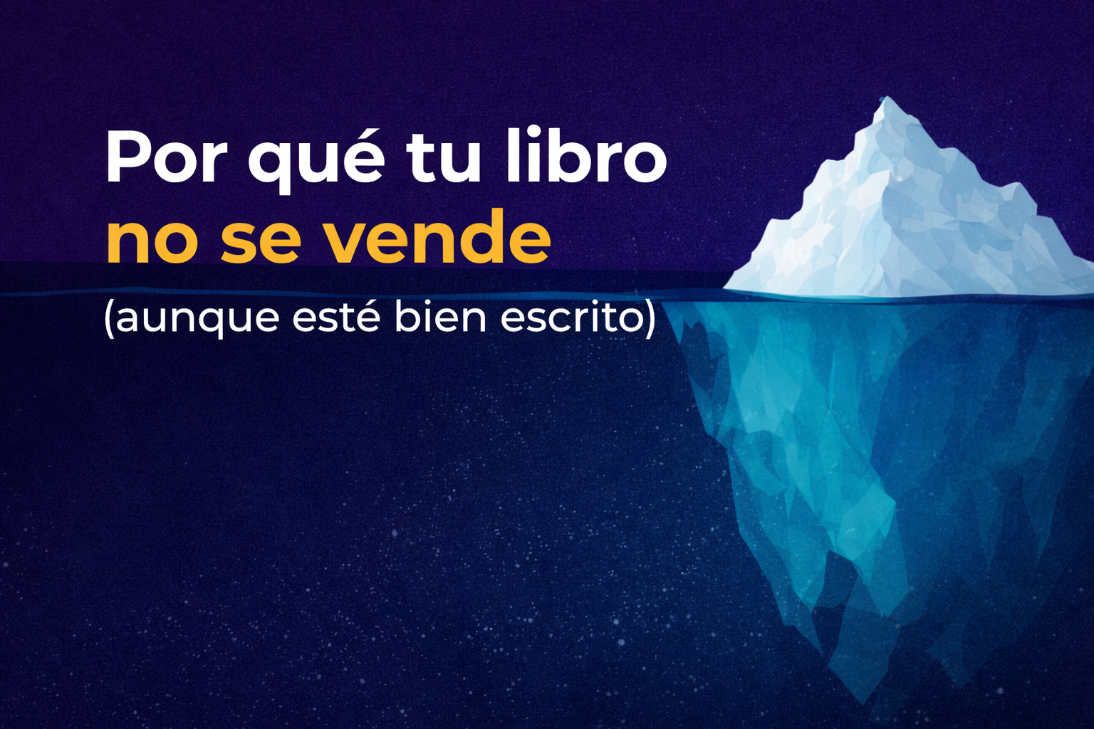 por que tu libro no se vende, aunque este bien escrito