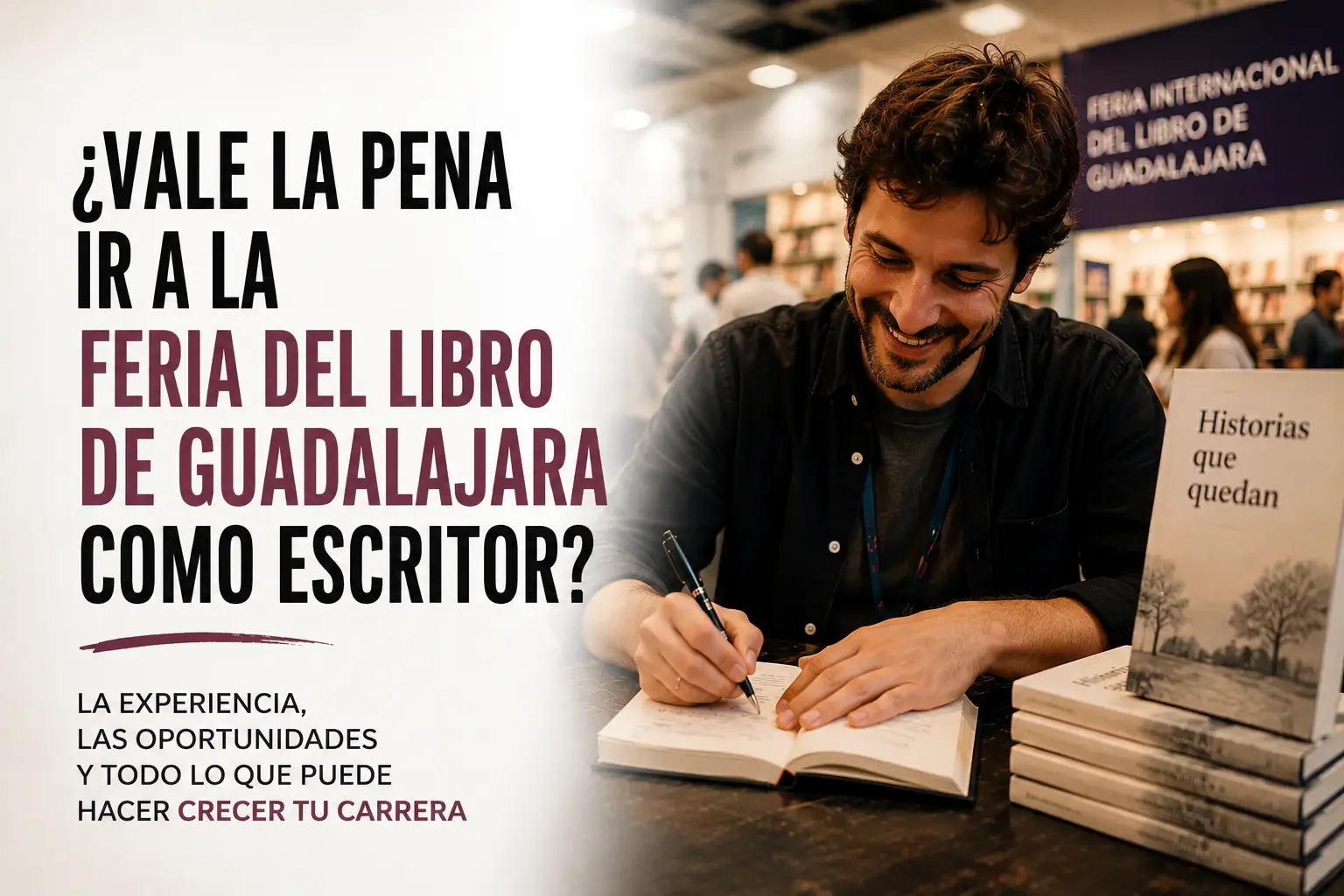 Vale la pena ir a la feria del libro de guadalajara como escritor