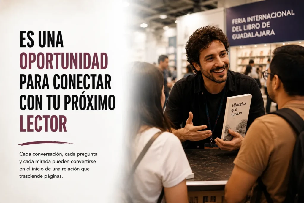 las ferias son una oportunidad para conectar con tu proximo lector