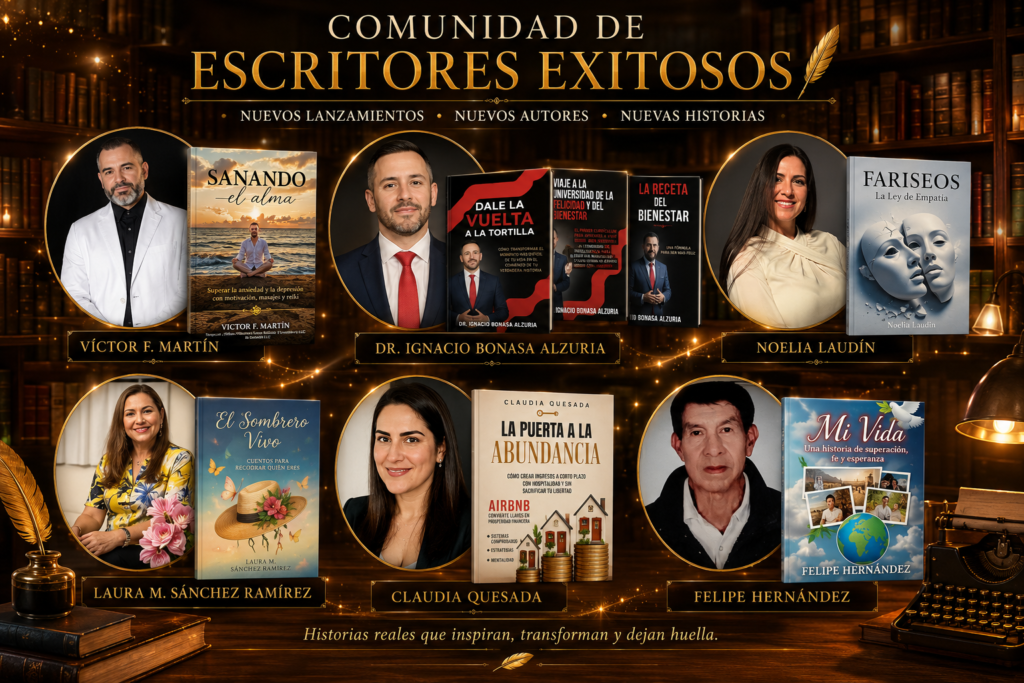 Comunidad de Escritores Exitosos: sueños compartidos e historias que transforman