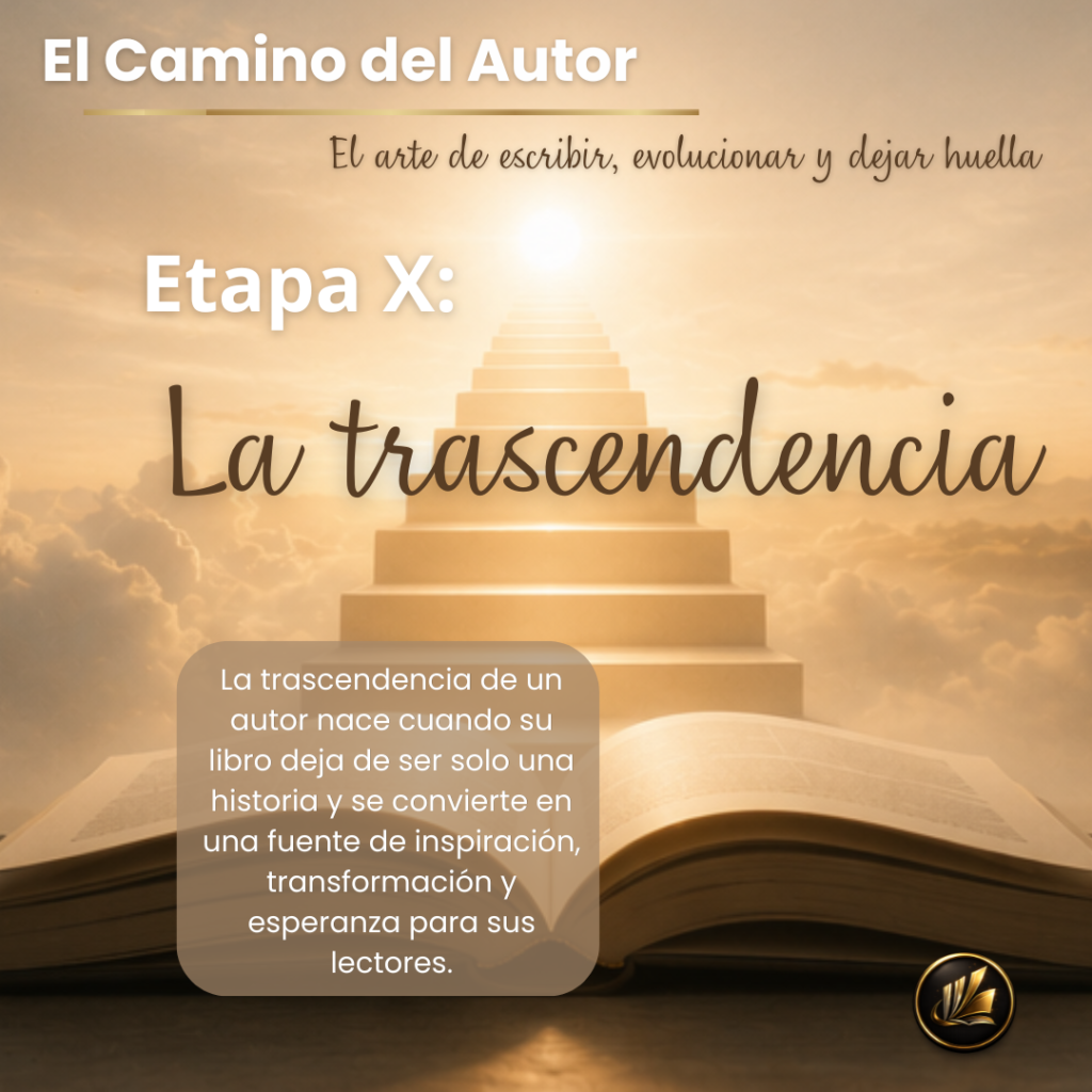 El camino del autor - Etapa X. La trascendencia