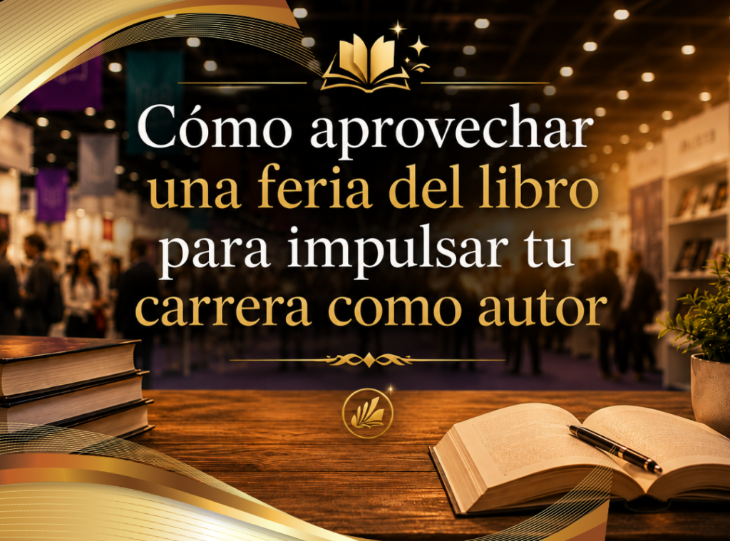 Como aprovechar una feria del libro para impulsar tu carrera como autor