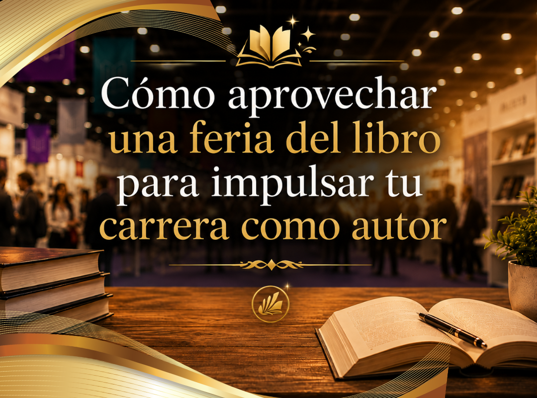 Como aprovechar una feria del libro para impulsar tu carrera como autor