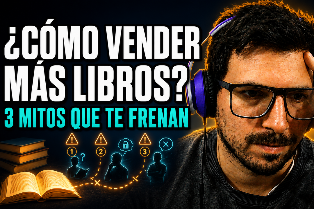 Como vender más libros: Tres mitos que te frenan