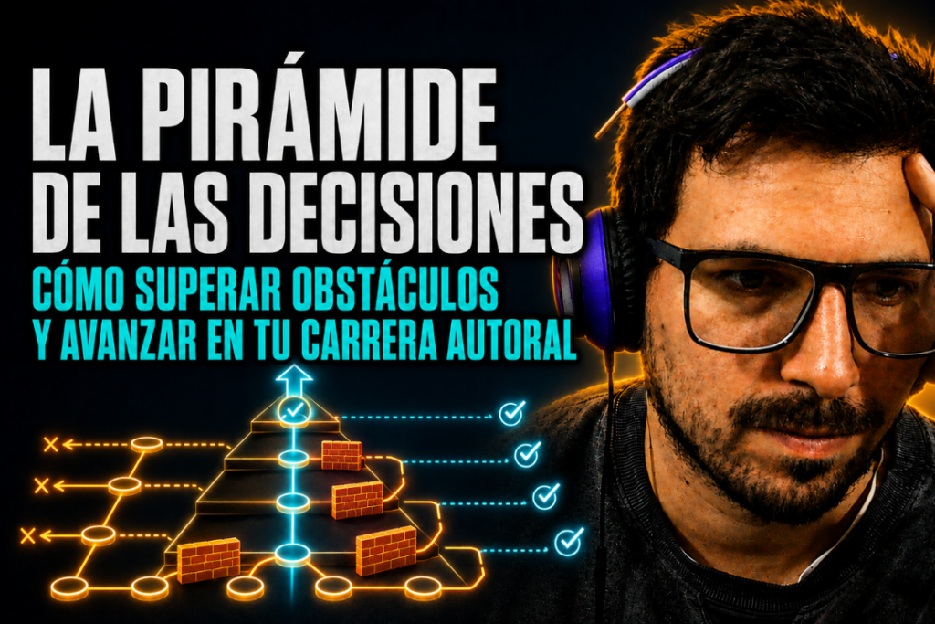 La piramide de las decisiones: como superar obstáculos y avanzar en tu carrera autoral