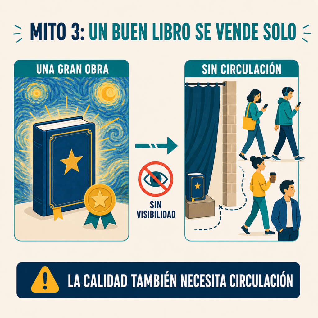 Cómo vender más libros: tres mitos que pueden frenar tu crecimiento como autor