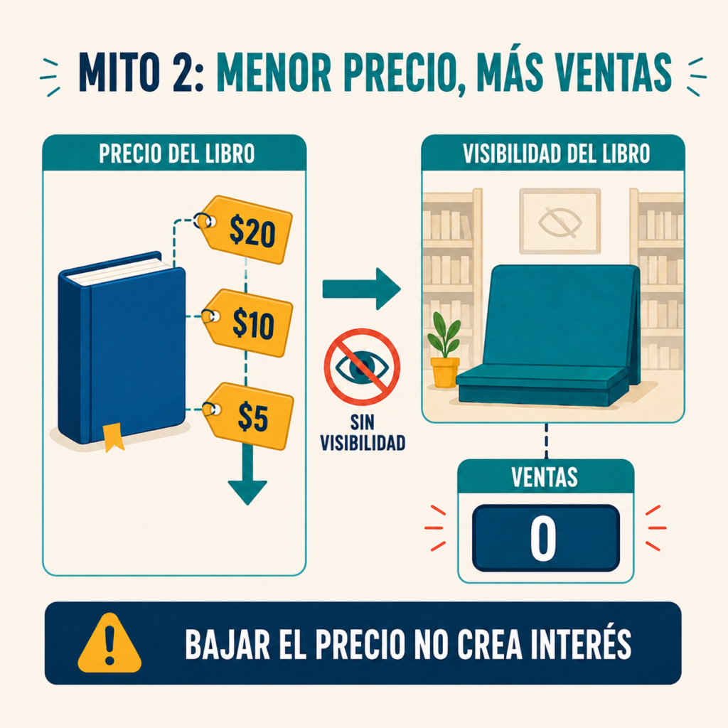 Cómo vender más libros: tres mitos que pueden frenar tu crecimiento como autor