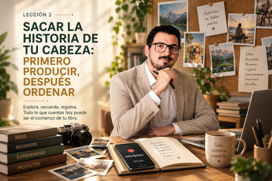 Sacar la historia de tu cabeza leccion 2