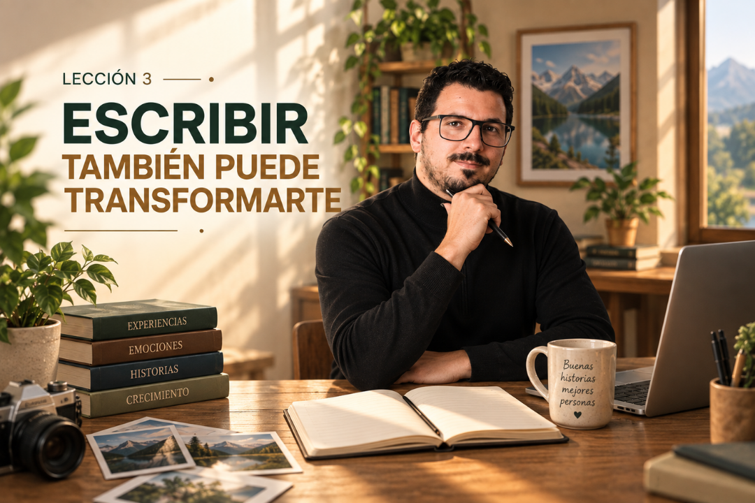 Escribir tambien puede transformarte Lección numero 3 guia para escritores