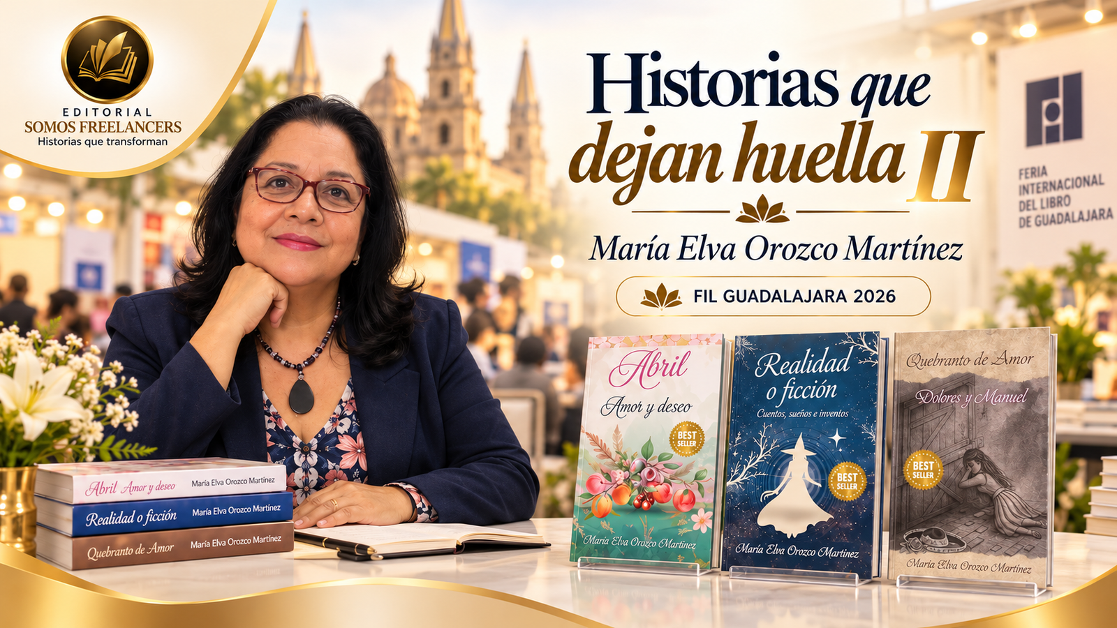 Historias que ejan huella II - Guadalajara 2026 - Maria Elva Orozco