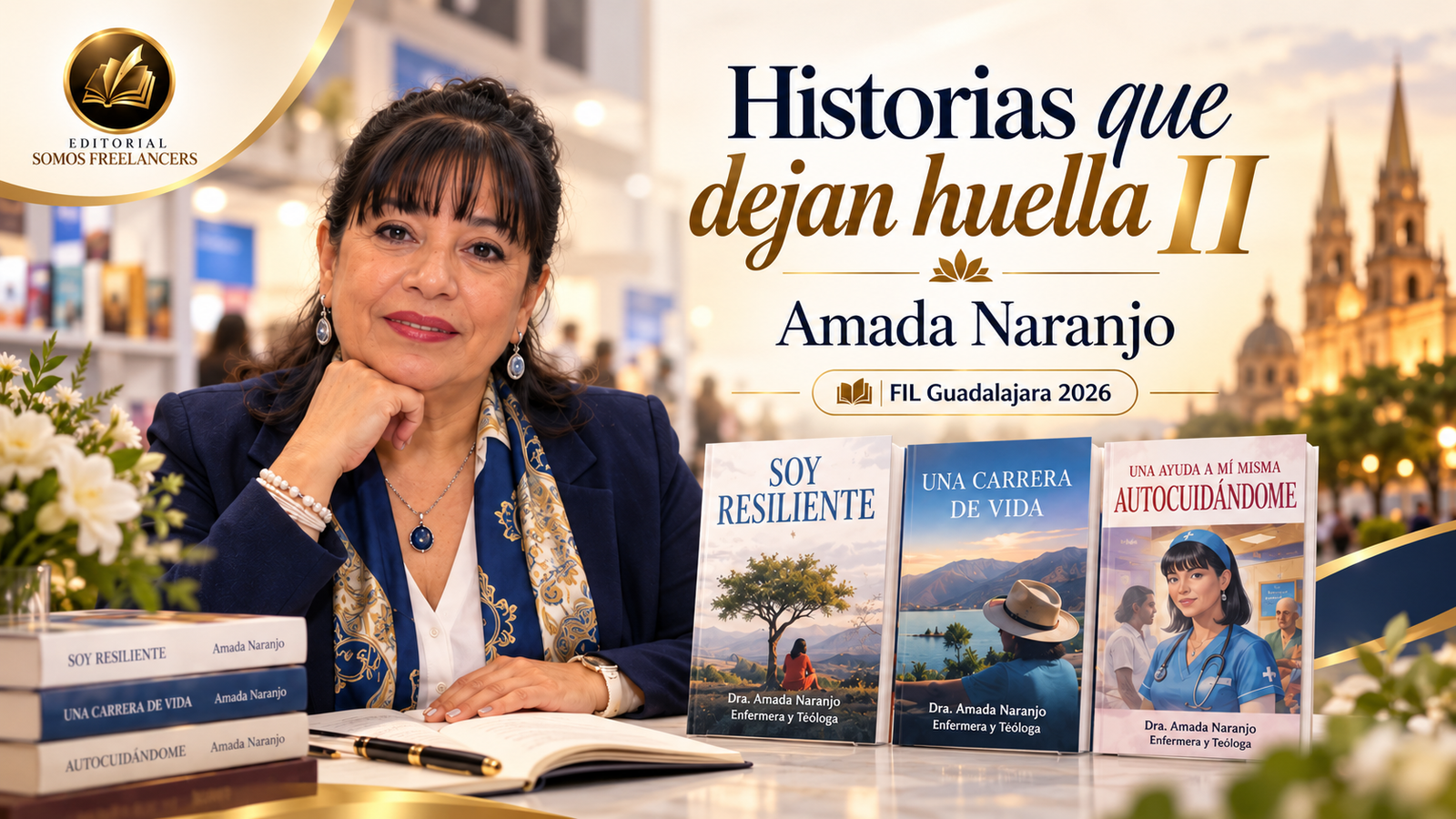 Historias que dejan huella - Guadalajara 2026 - Amada Naranjo