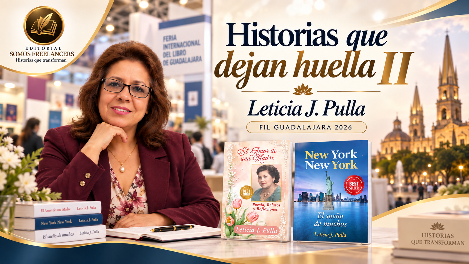 Historias que dejan huella II - Guadalajara 2026 - Leticia J. Pulla
