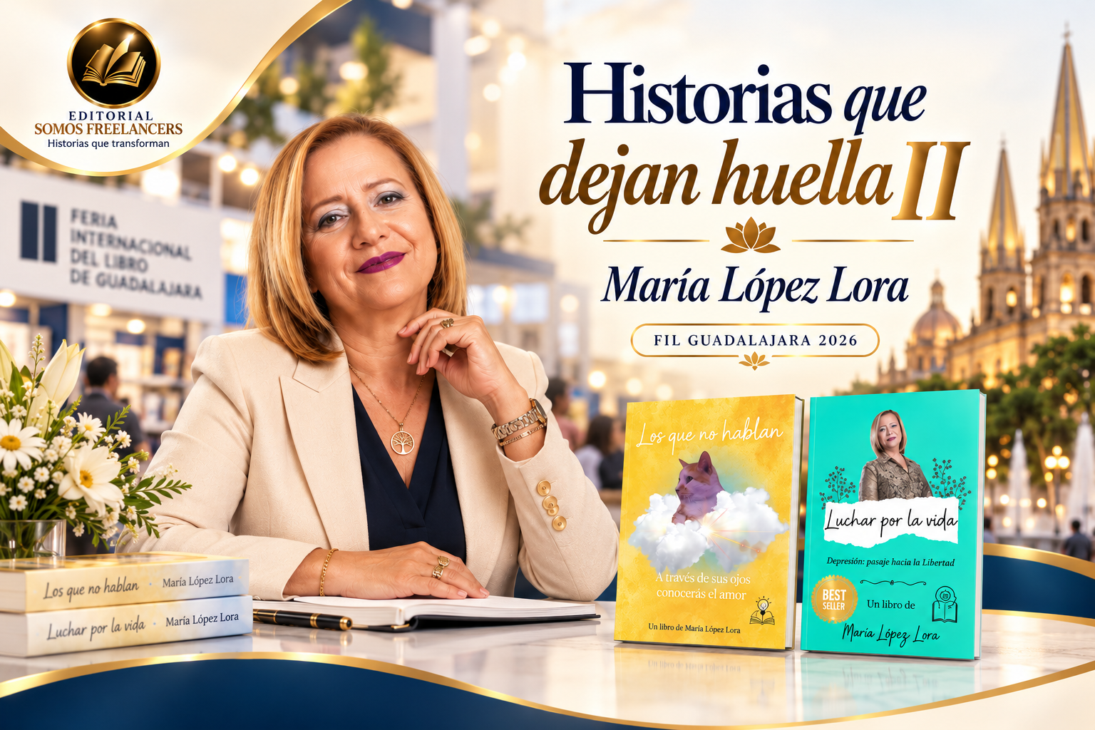Historias que dejan huella - Guaalajara 2026 - Maria Lopez Lora