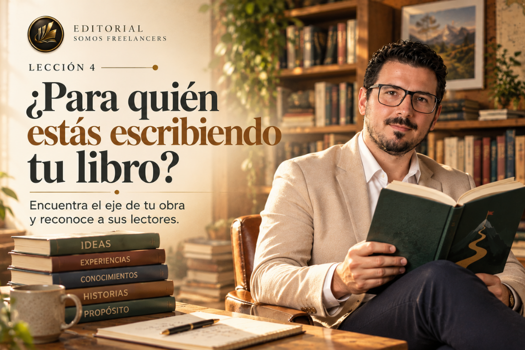 Leccion N° 4 Guia para escritores ¿Para quien estas escribiendo tu libro?