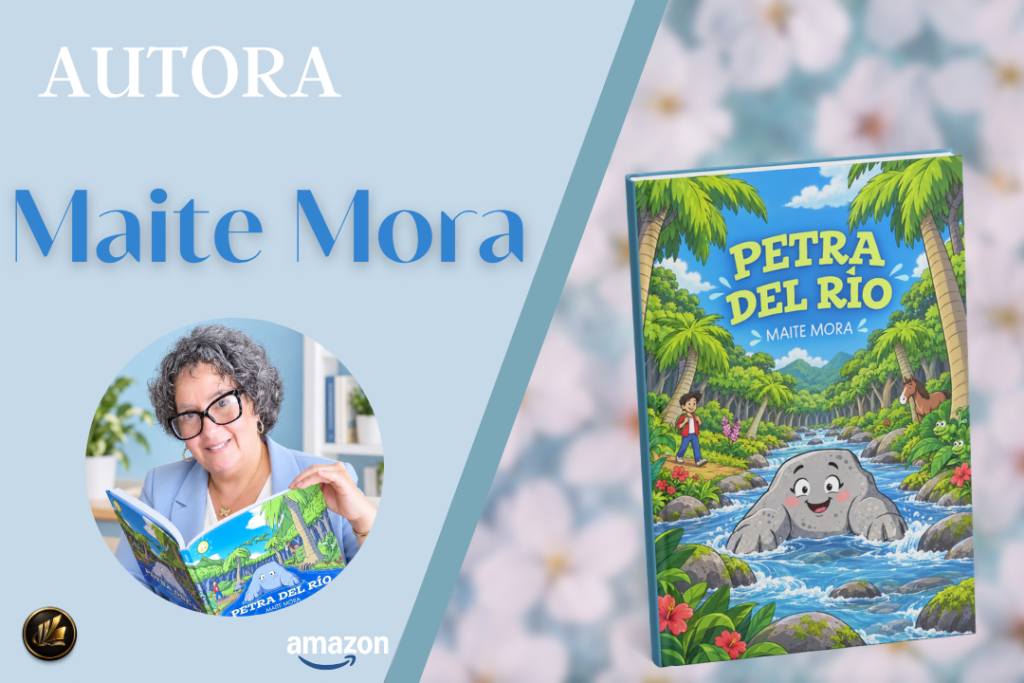 Maite Mora, autora de Petra del Rio